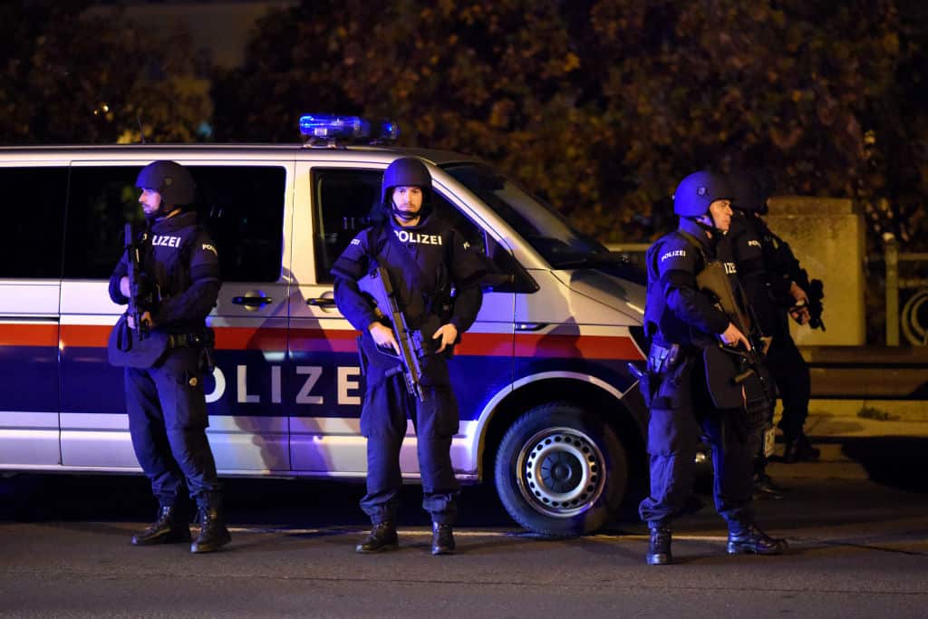 Three people were killed and several injured by gunmen in central Vienna.