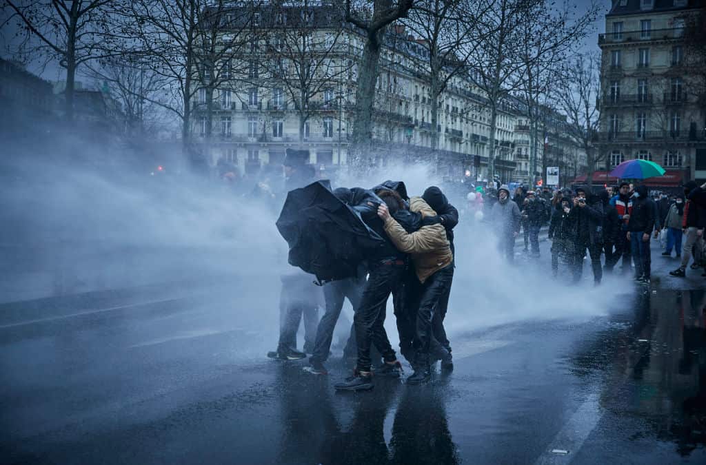 Anti-Government Protests Against Security Bill Continue