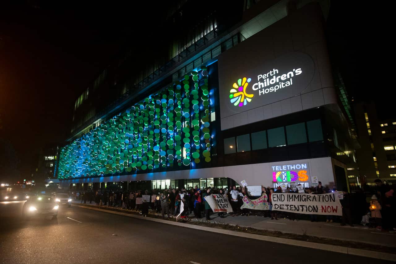 The family have been detained on Christmas Island since 2019.