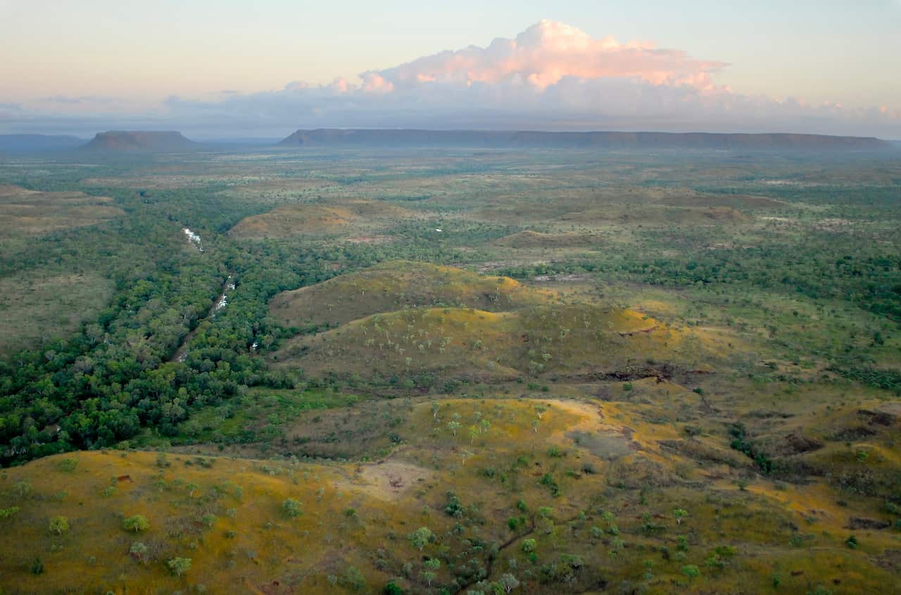 What was originally named King Leopold II's Ranges has been renamed Wunaamin Miliwundi Ranges out of respect to Indigenous land.