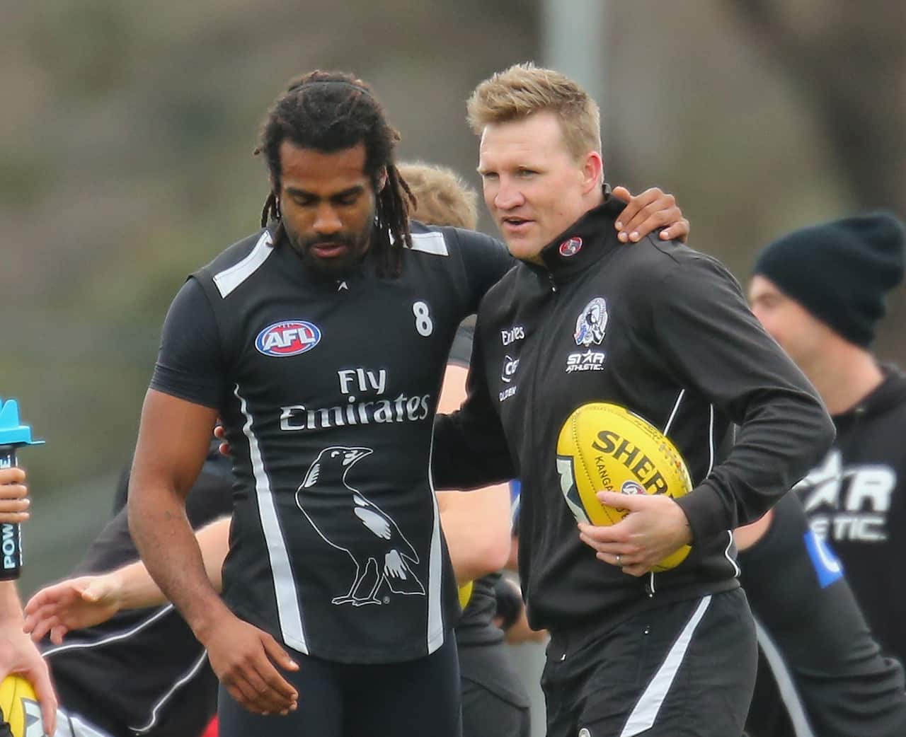 Collingwood Magpies Training & Media Session