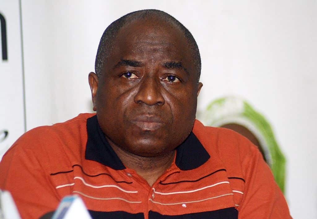 Guinea's Health Minister Remy Lamah