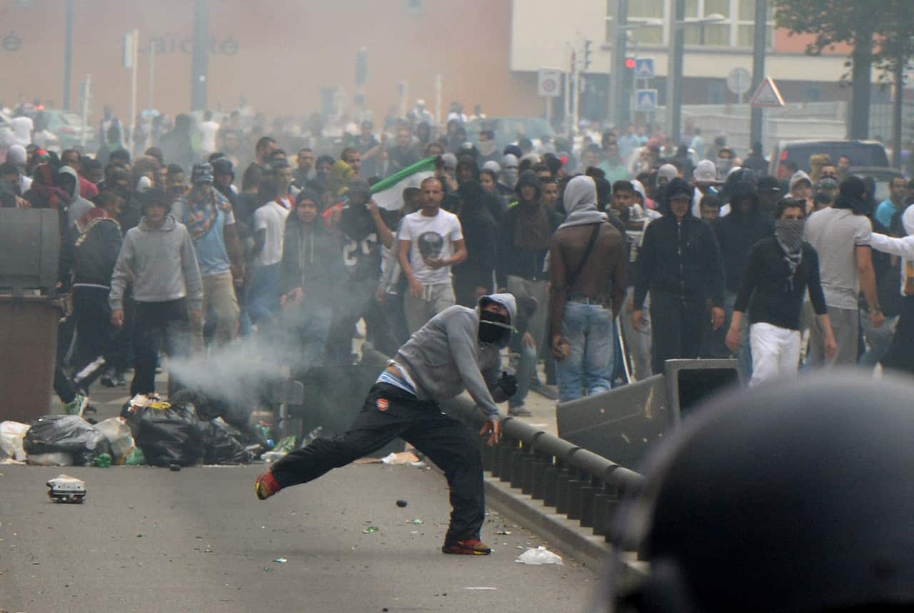 Clashes between rioters and police occured in Sarcelles on July 20, following a pro-Palestinian demonstration.