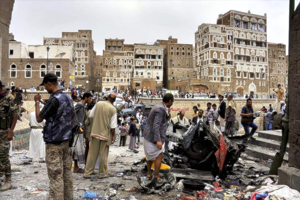 Car bomb explodes in Yemen's capital