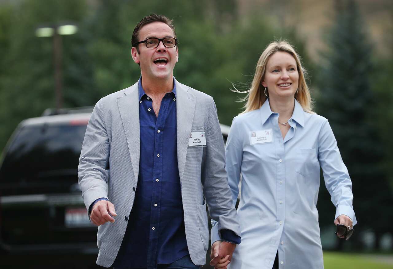 James and Kathryn Murdoch have released a joint statement, speaking out against New Corp's climate change coverage.