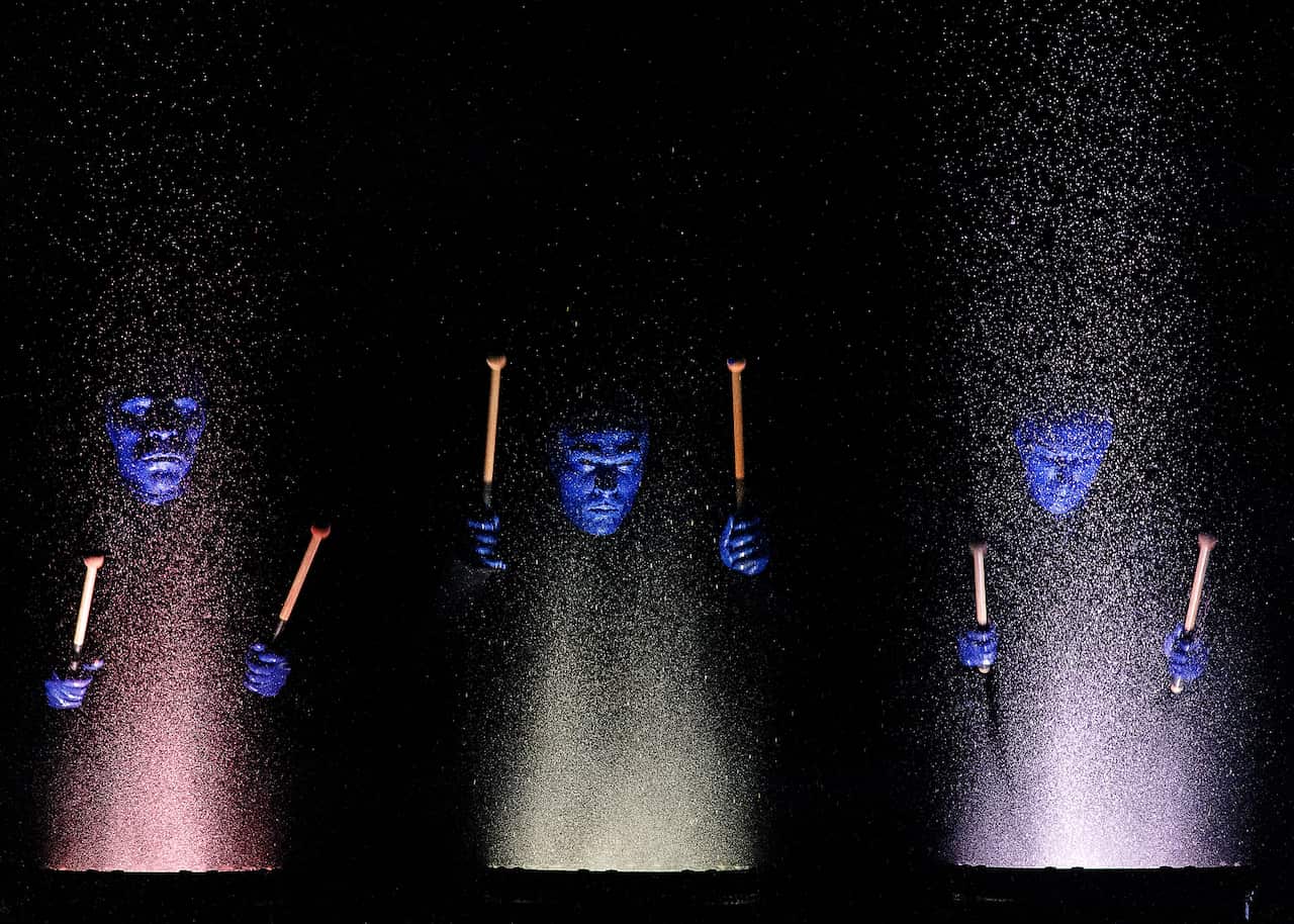 The Blue Man Group In Vancouver
