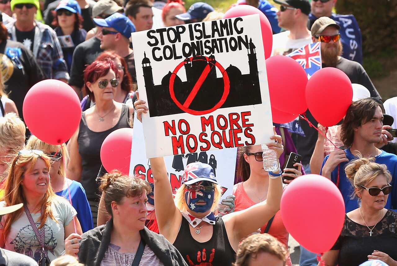 Protests Against Mosque In Bendigo