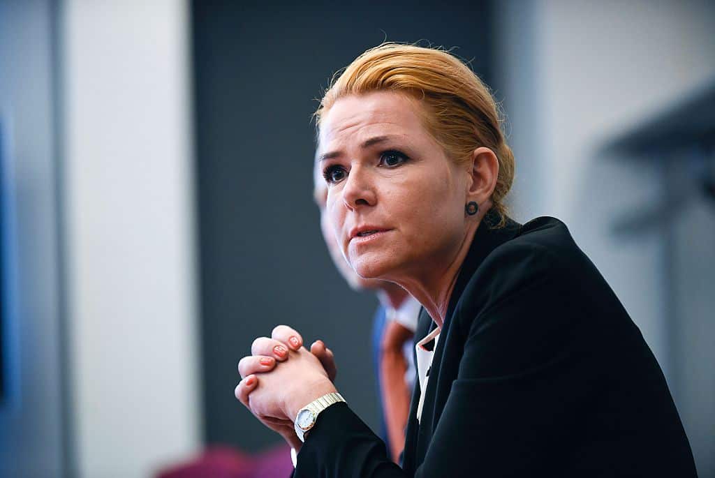 Denmark's Minister of Immigration and Integration Inger Stojberg.