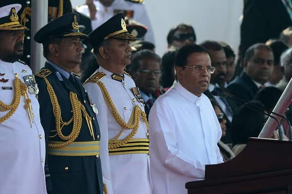 Sri Lankan President Maithripala Sirisena