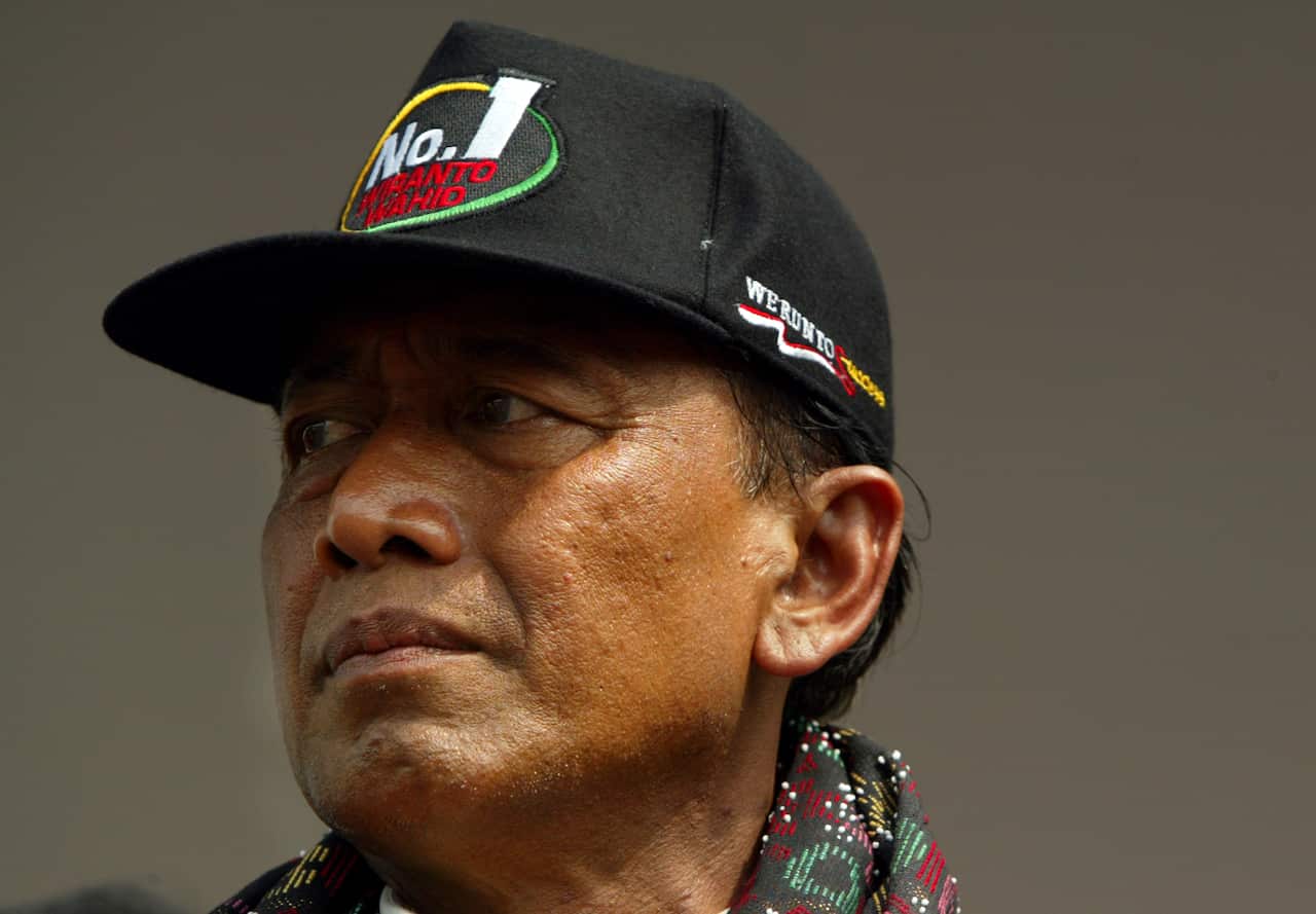 Coordinating Minister for Political, Legal and Security Affairs Wiranto.