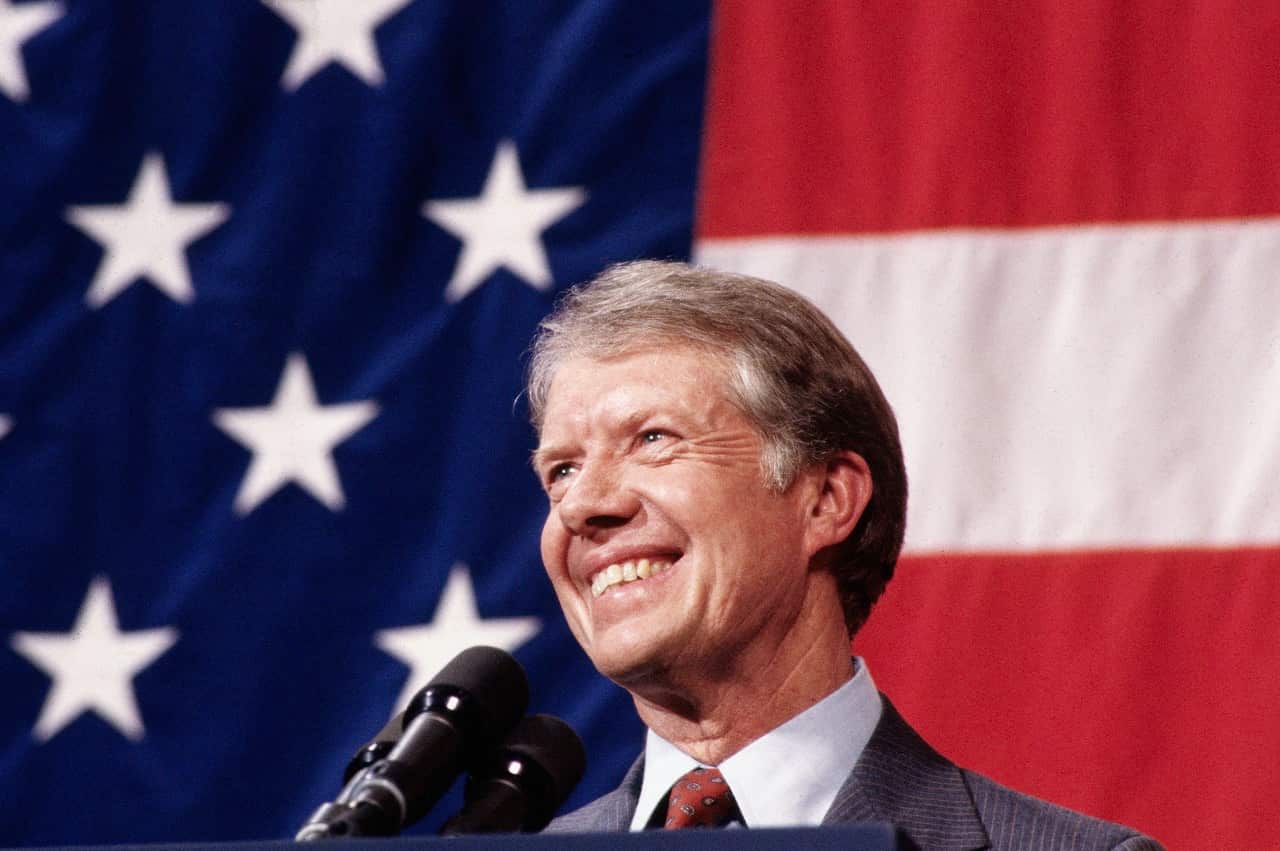 Jimmy Carter during his presidency. 