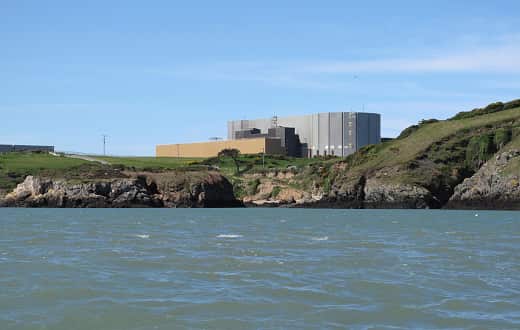 Wylfa Nuclear Power Station, Anglesey, North Wales, Britain.