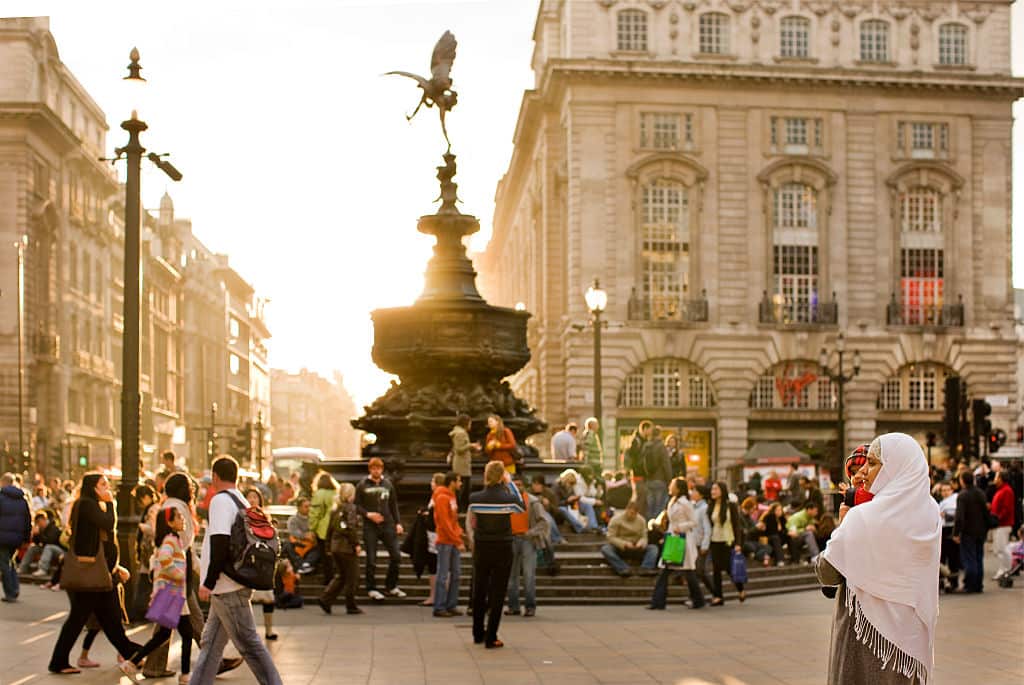 UK - London - Eros at Piccadilly Circus