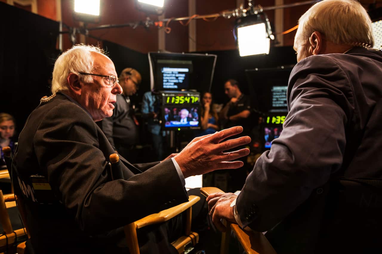 USA - Politics - Democratic Presidential Debate in Las Vegas