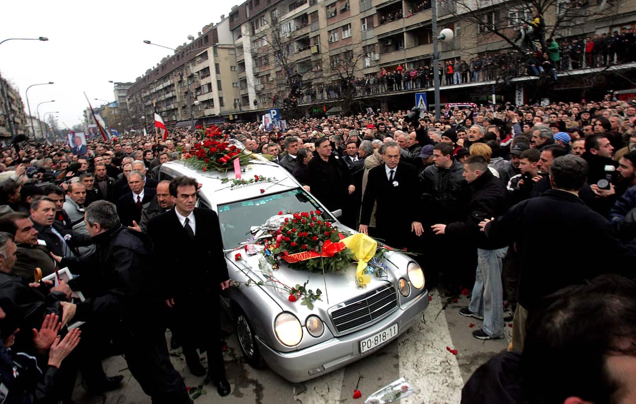 Funeral Held For Slobodan Milosevic