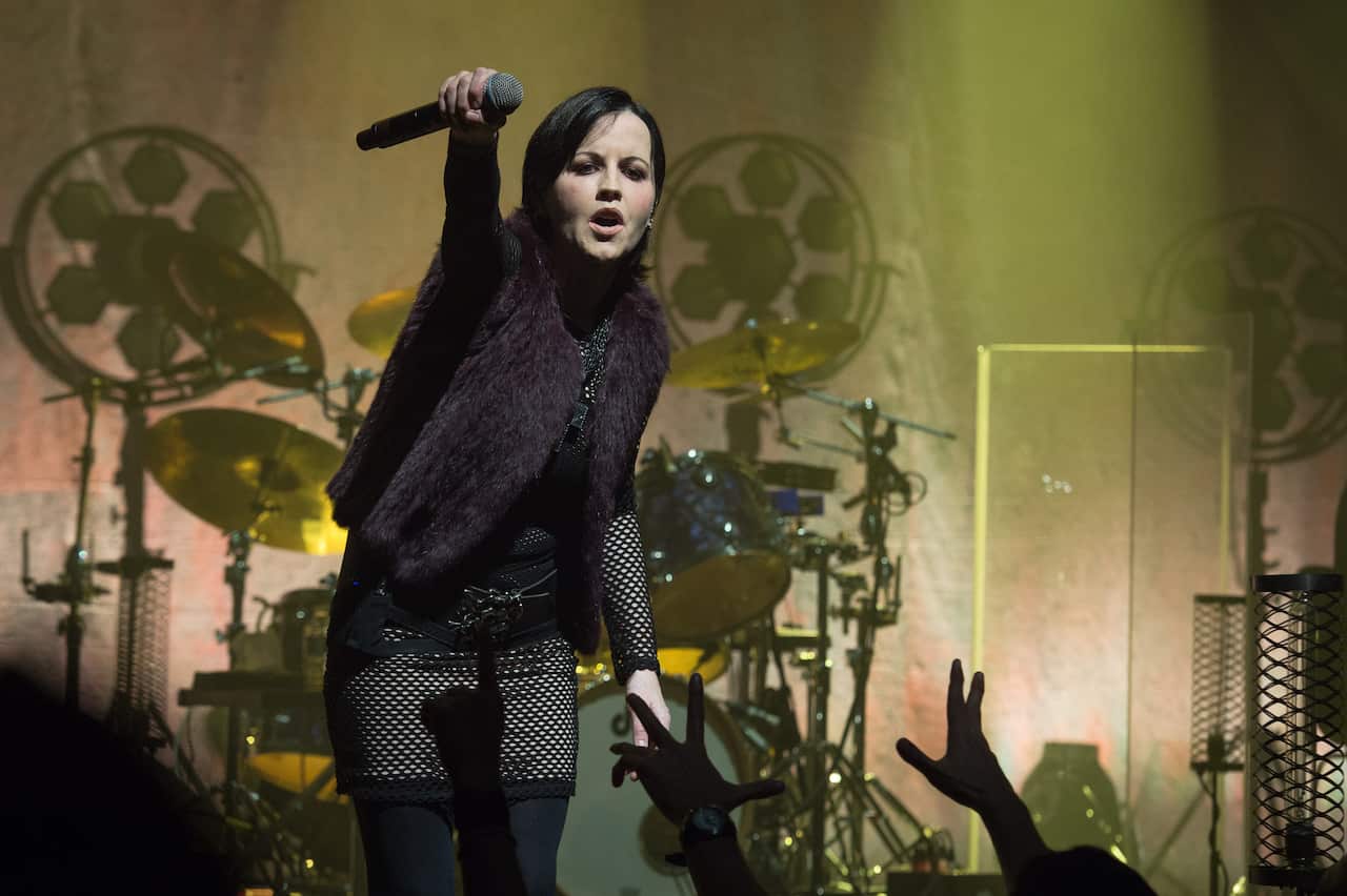 The Cranberries perform at  L'Olympia In Paris, May 2017.
