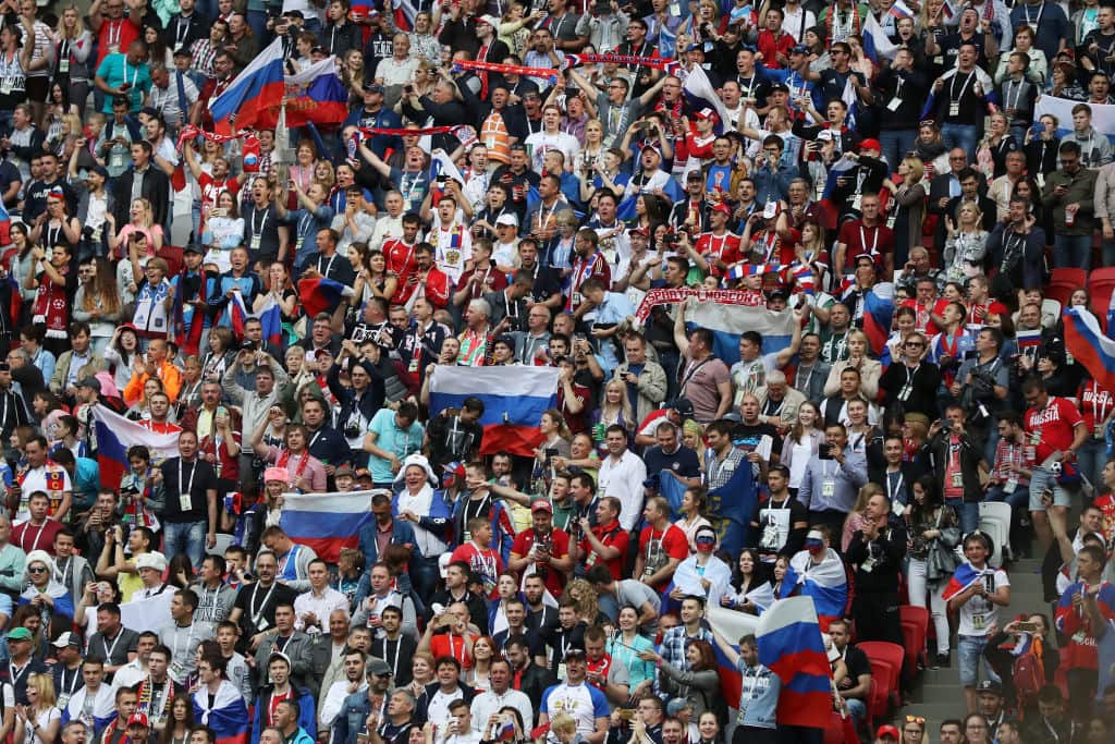 Russian fans