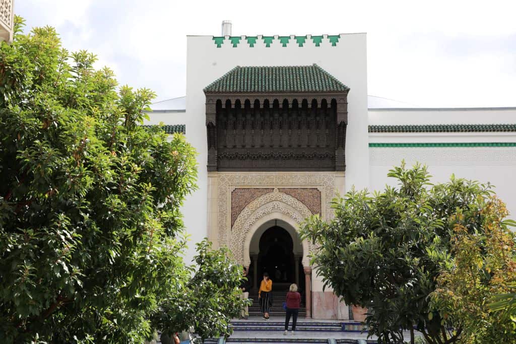 The Grand Mosque in Paris.