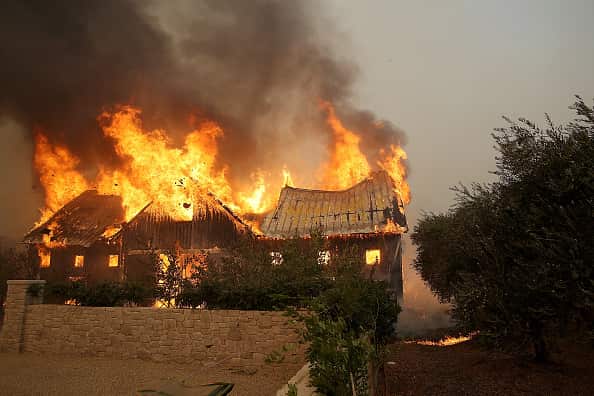 Multiple Wildfires Destroy Homes, Threaten California Wine Country