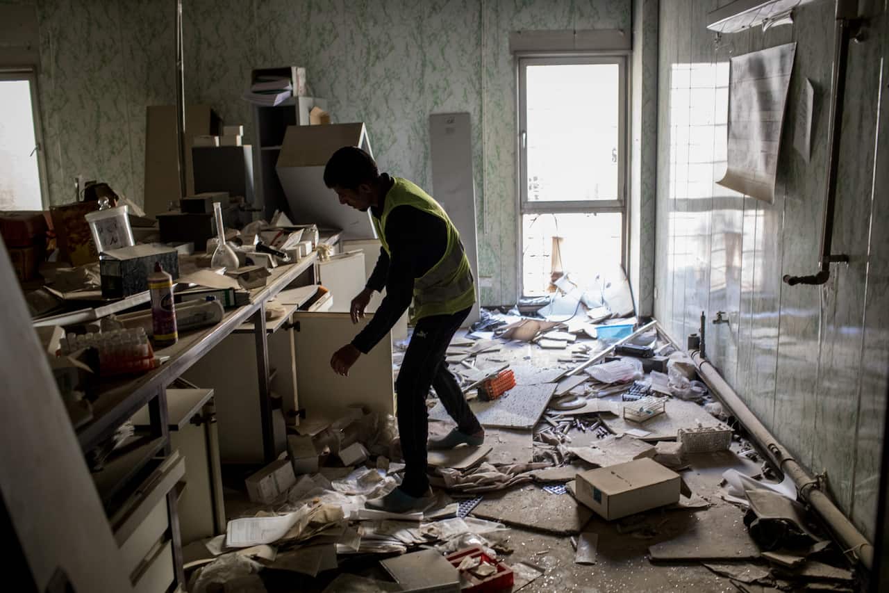 The Salam Hospital in Mosul.