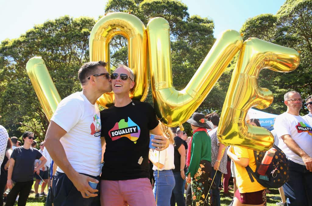 Australians Gather To Hear Result Of Marriage Equality Survey