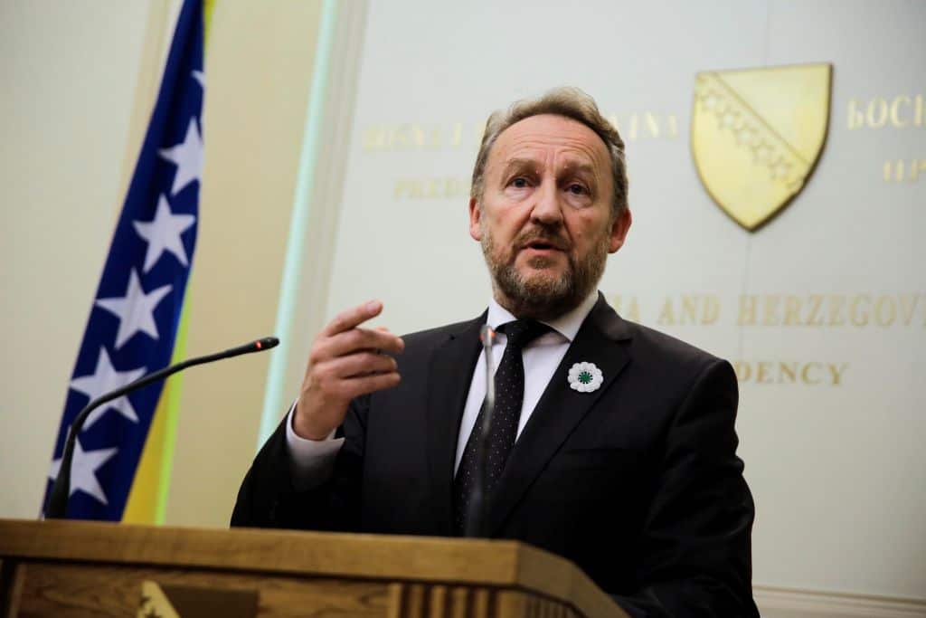 Bosnian Leader Bakir Izetbegovic 