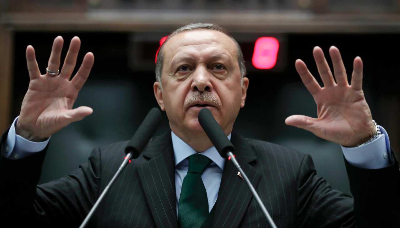 Turkish President Recep Tayyip Erdoğan.