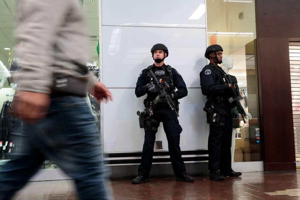 Terror suspect prematurely explodes bomb at NY's Port Authority Bus Terminal.