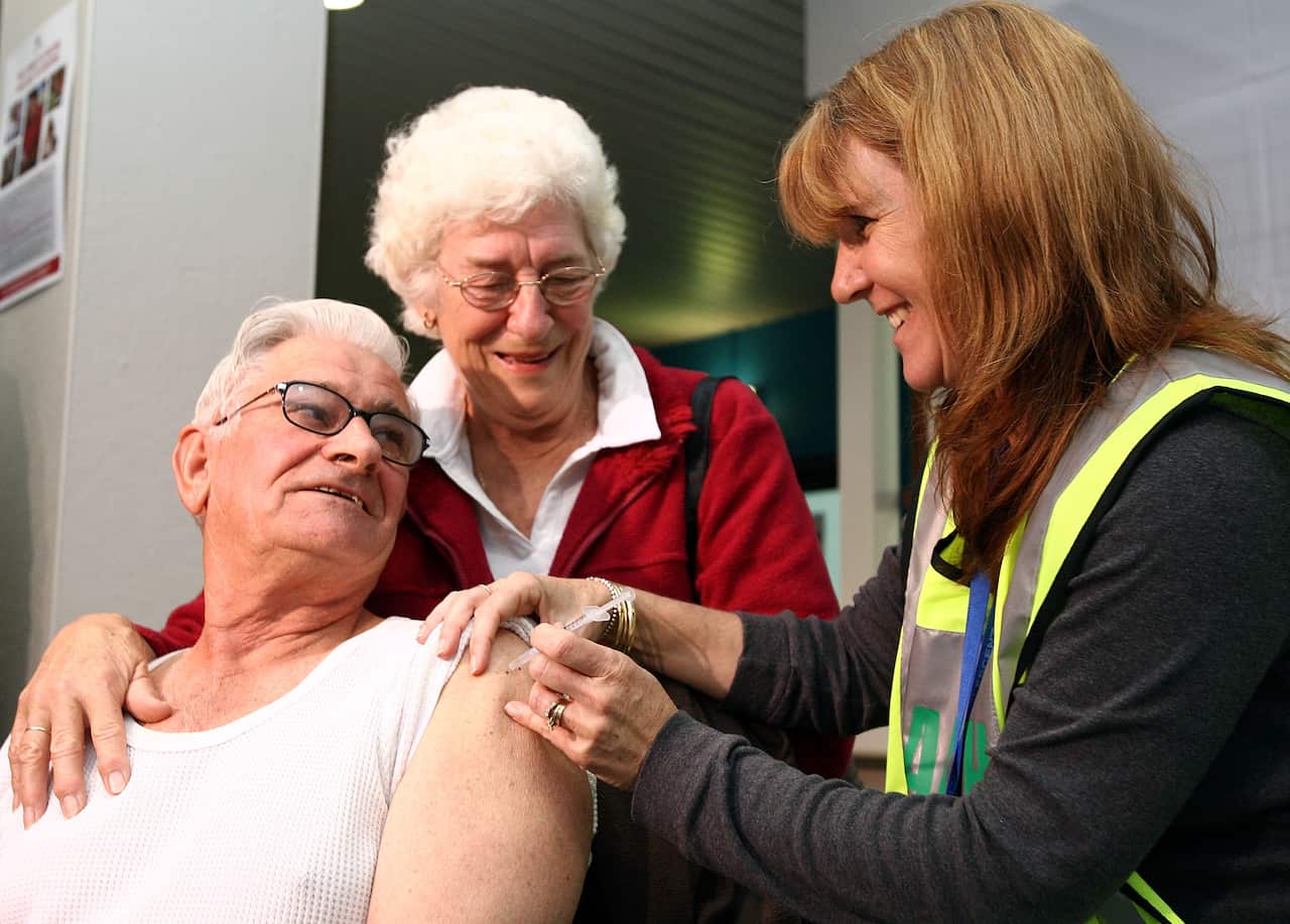 People over 65 are particularly at risk during flu season.