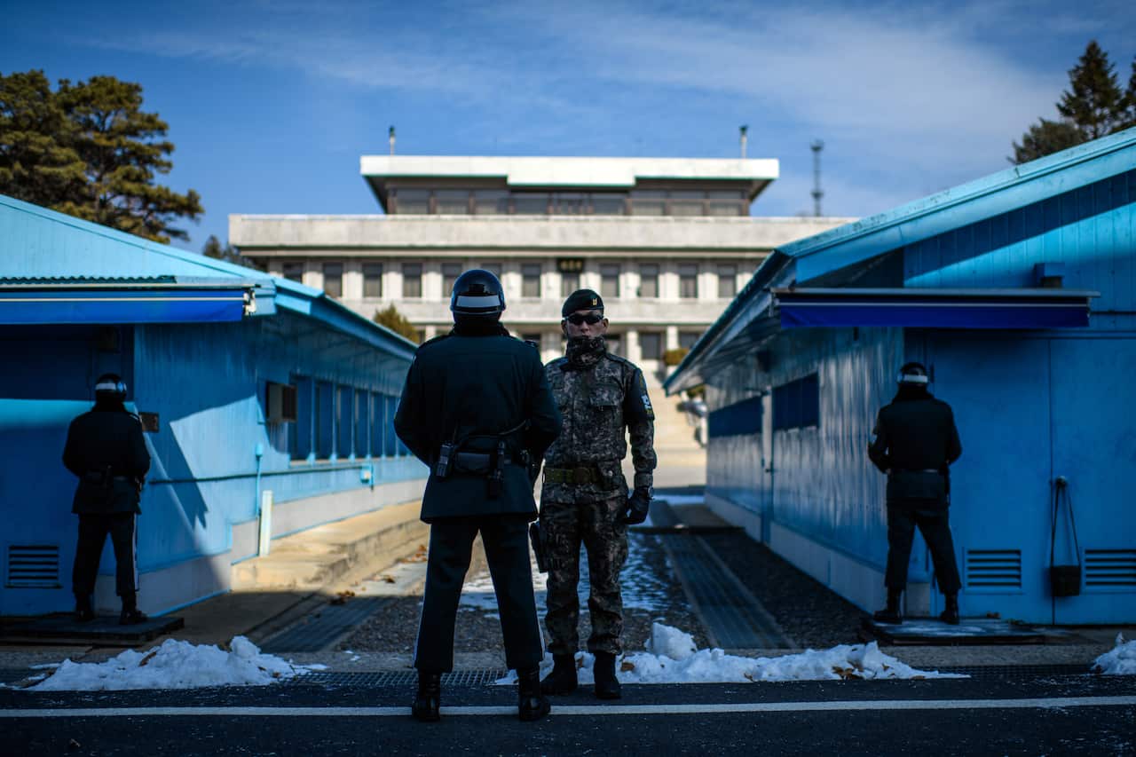 There has been a rare outbreak of gunfire across the DMZ between North and South Korea.
