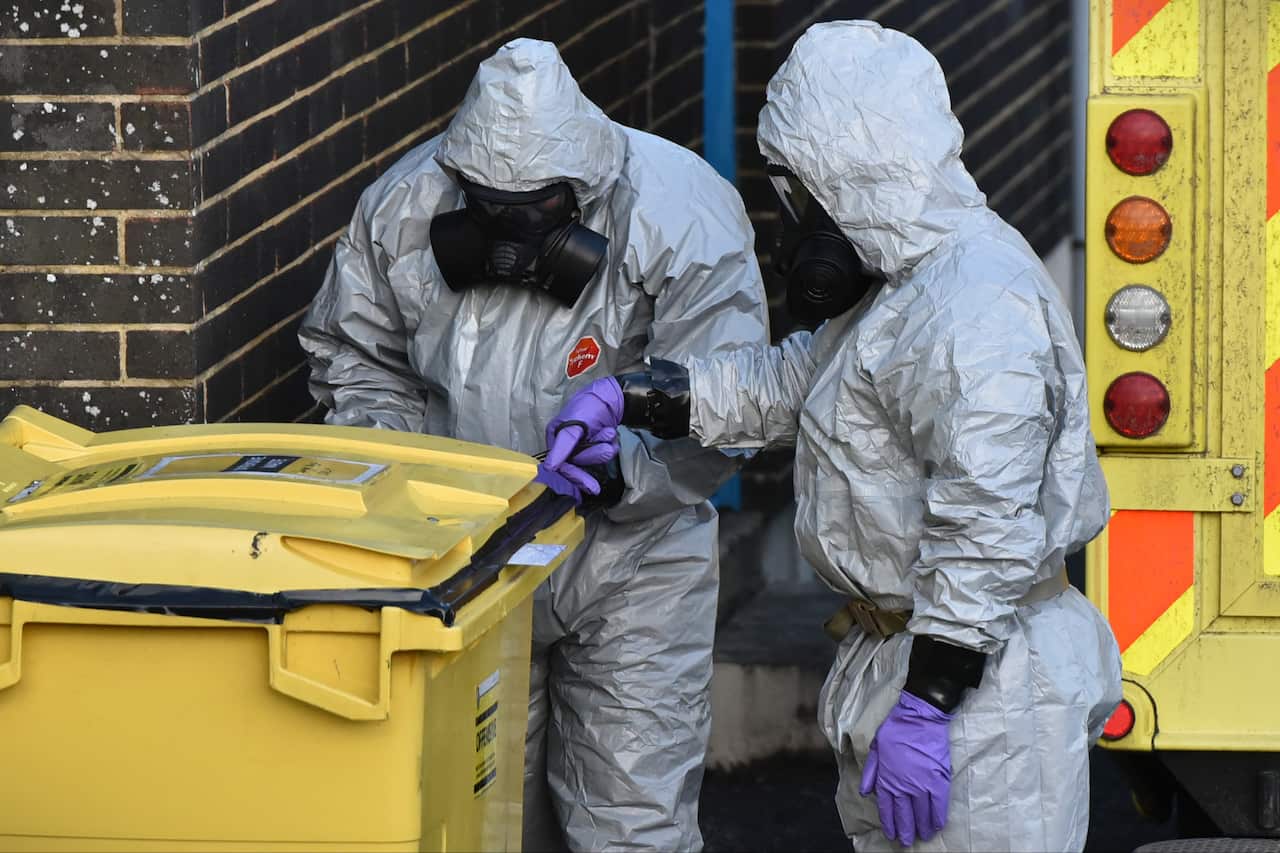 The British Army was deployed to assist in the aftermath of the alleged assassination attempt. Salisbury, England. March 10, 2018.
