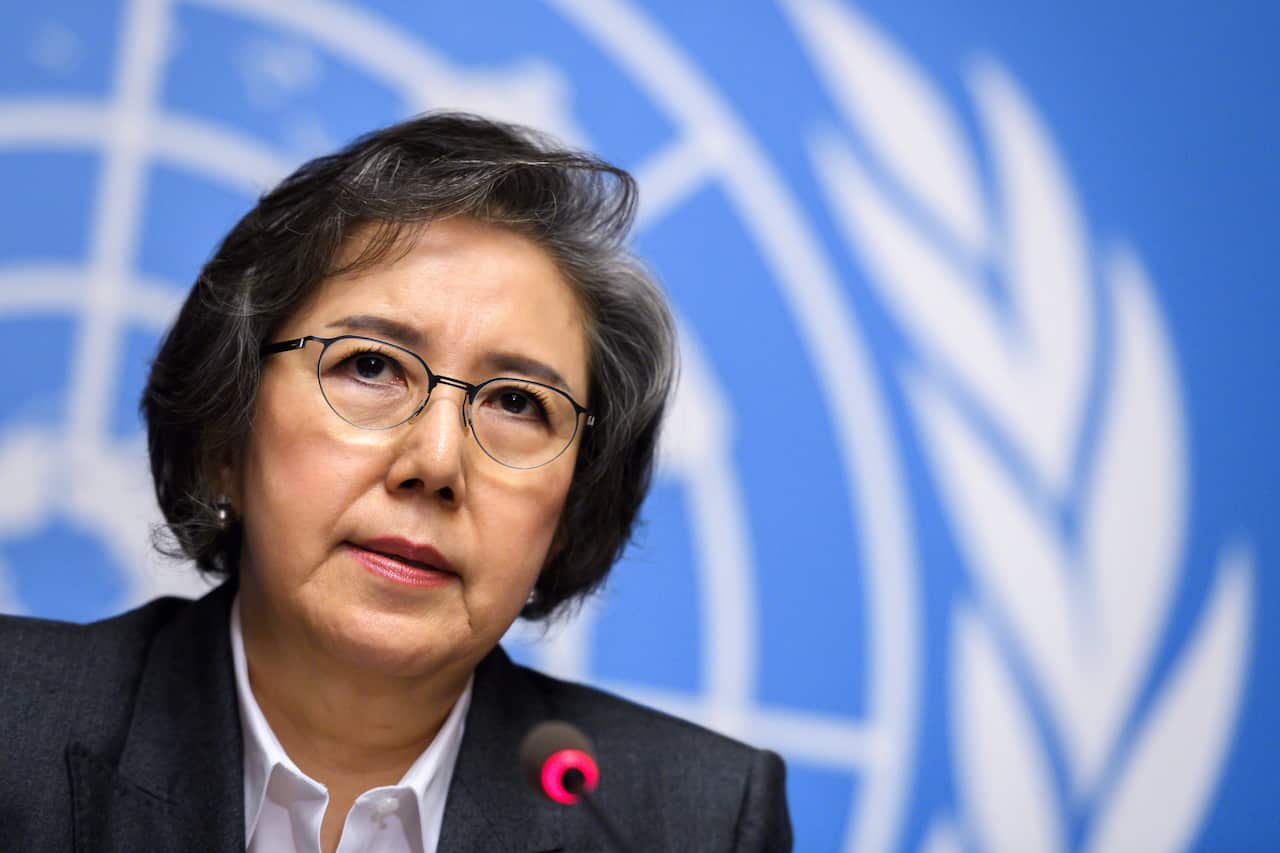 United Nations (UN) Special Rapporteur to Myanmar Yanghee Lee.