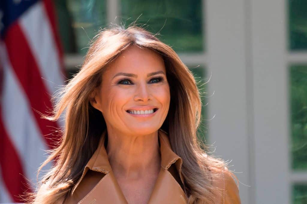Melania is the fifth fasting growing name in the US.