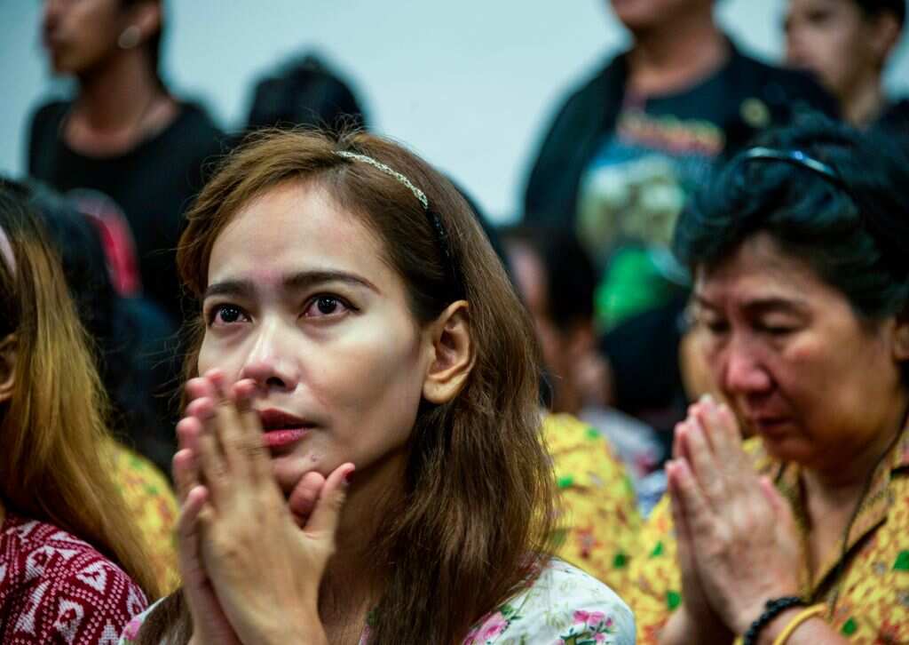 Surabaya bombing prayer service