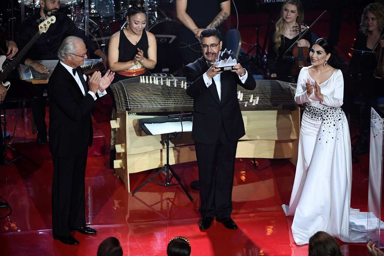 Dr. Ahmad Sarmast who founded the Afghanistan National Institute of Music (ANIM), receives the Polar Music Prize