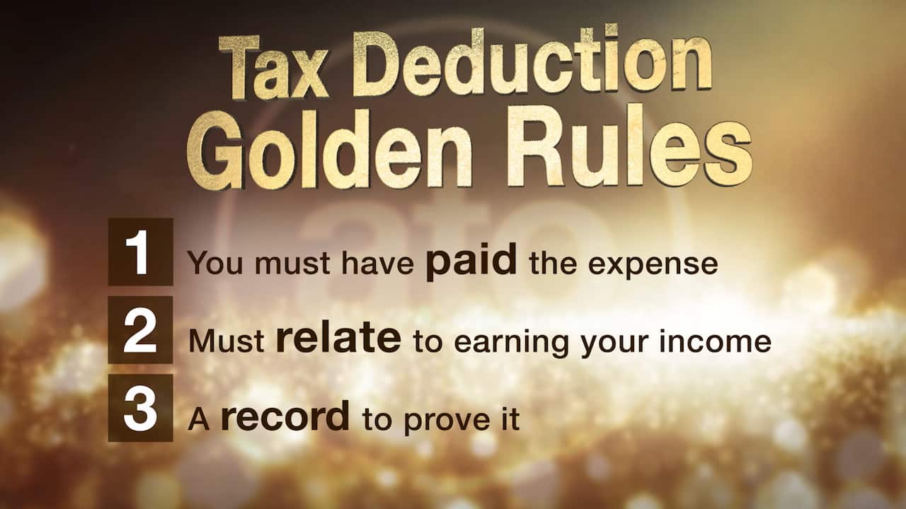 Tax Deduction Golden Rules