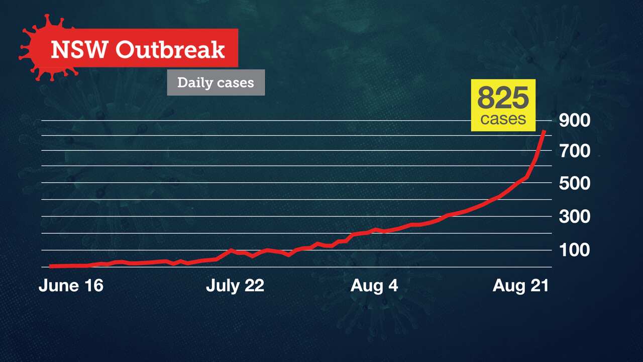 NSW outbreak timeline