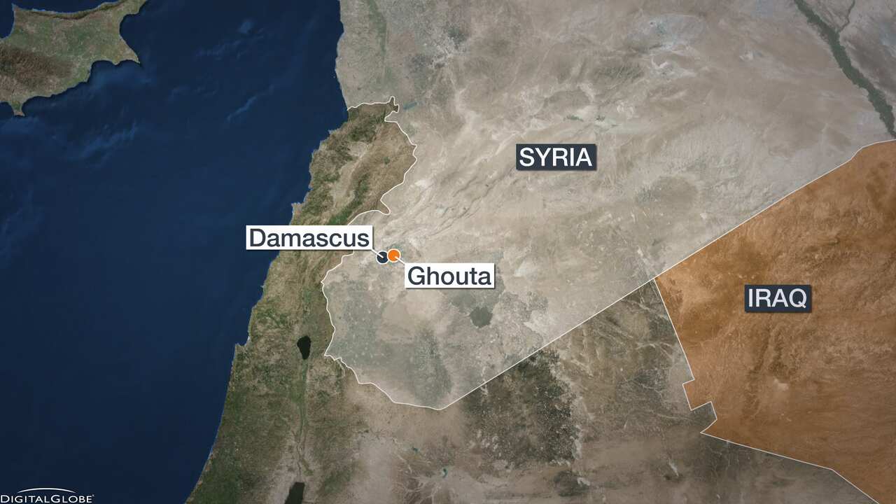 Eastern Ghouta has been under siege since 2013.