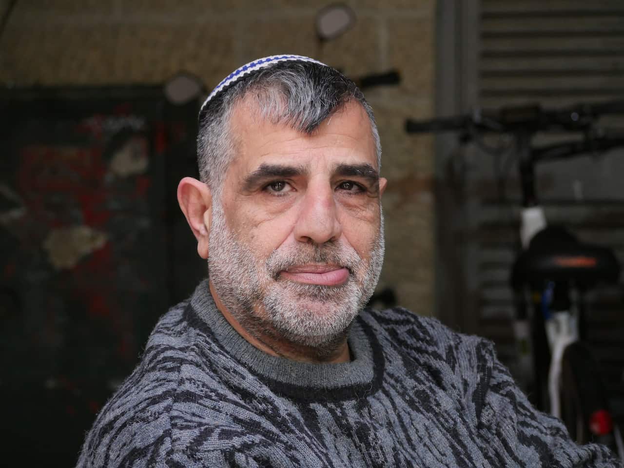 Gidon Betzal’el, a Jerusalem restaurant owner, said Benjamin Netanyahu is "the king of Israel".