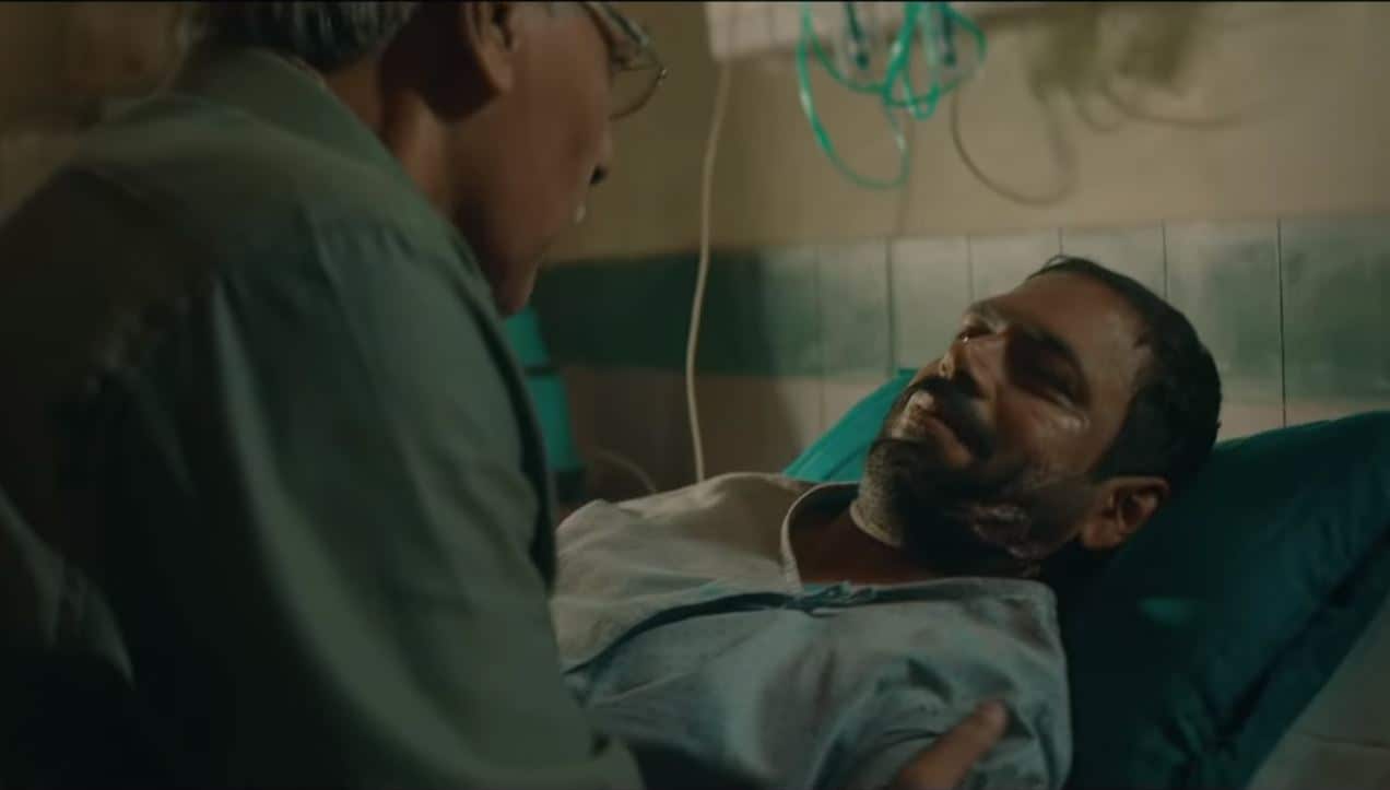 A scene from Gillette's Man Enough advertisement.