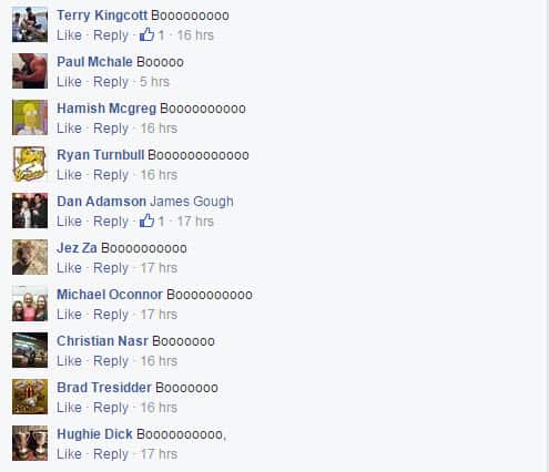 Online backlash to David Jones' announcement of former Sydney Swans player Adam Goodes as a brand ambassador.