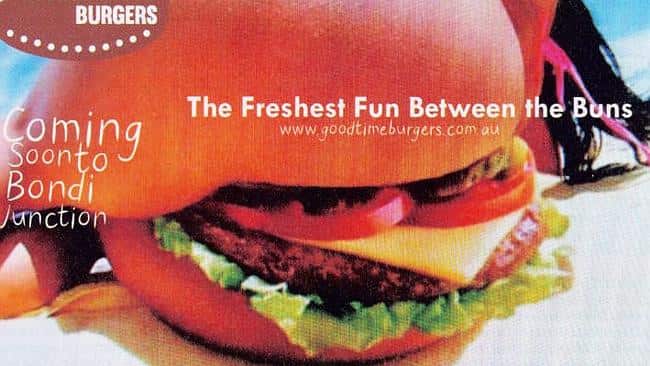Goodtime Burgers ad