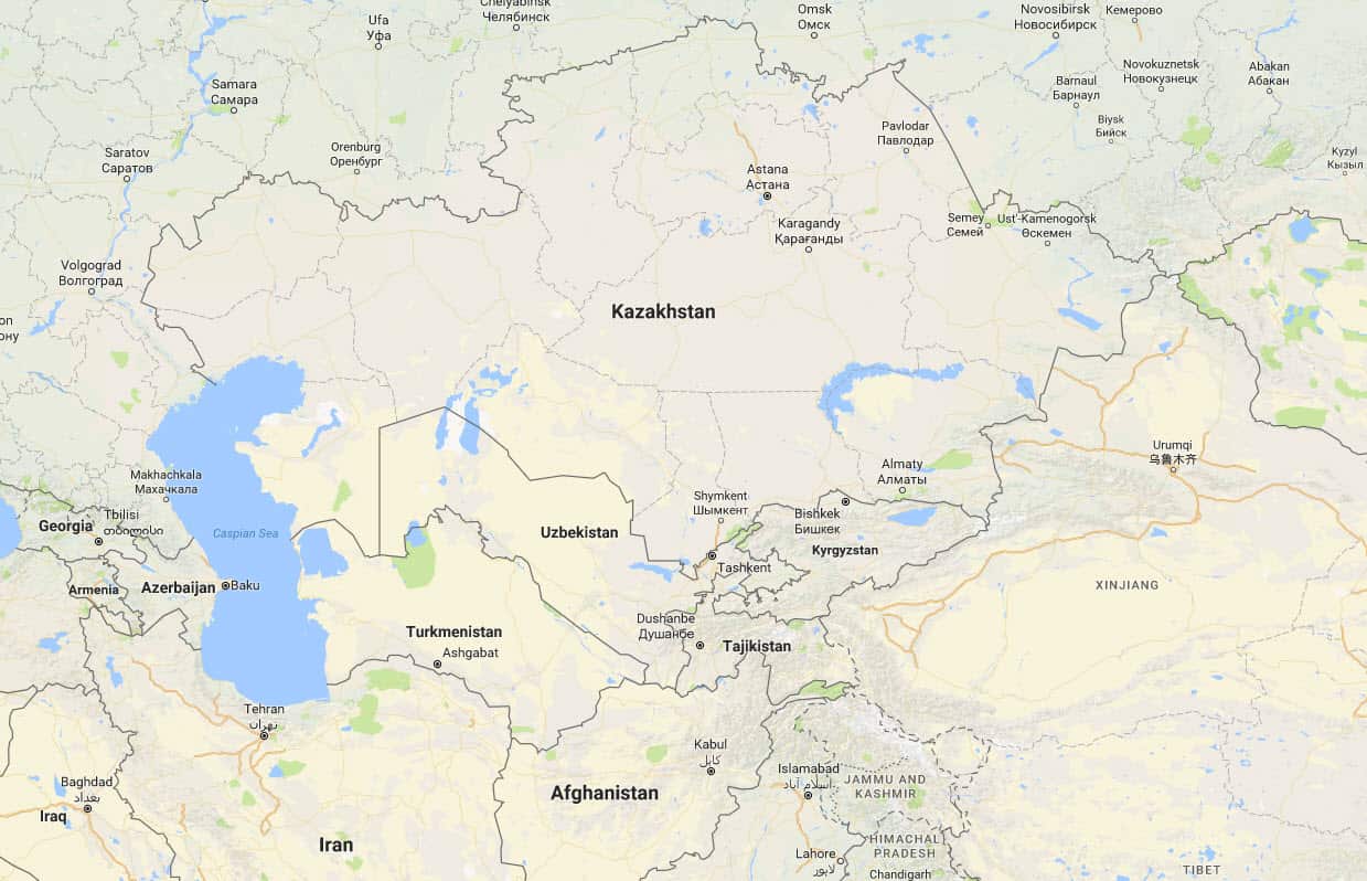 Uzbekistan is a Central Asian country than neighbours Afghanistan and Kazakhstan. 