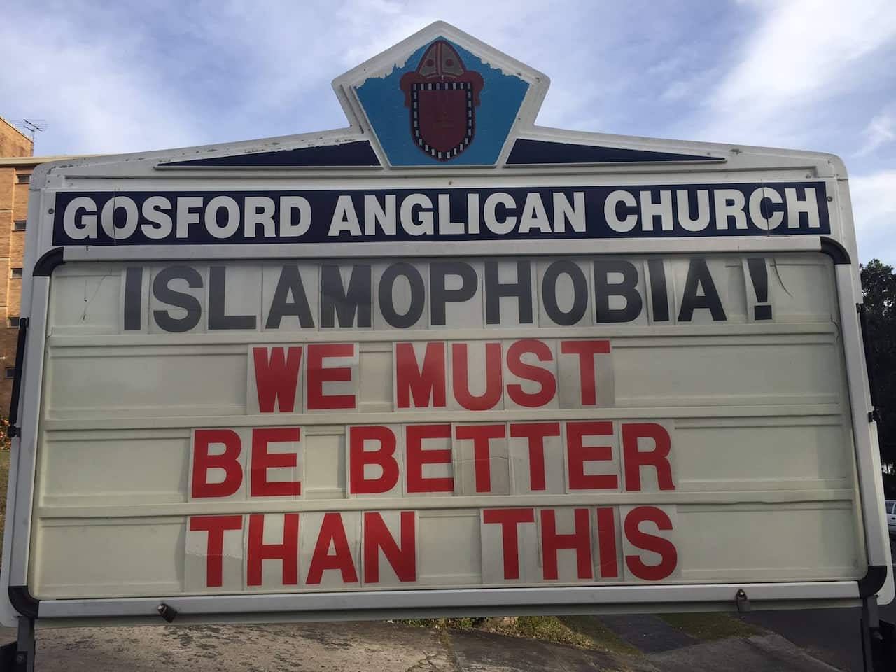 Rod Bower's famous billboard. 