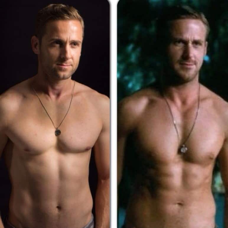 Ryan Gosling look-alike Grant Hazell