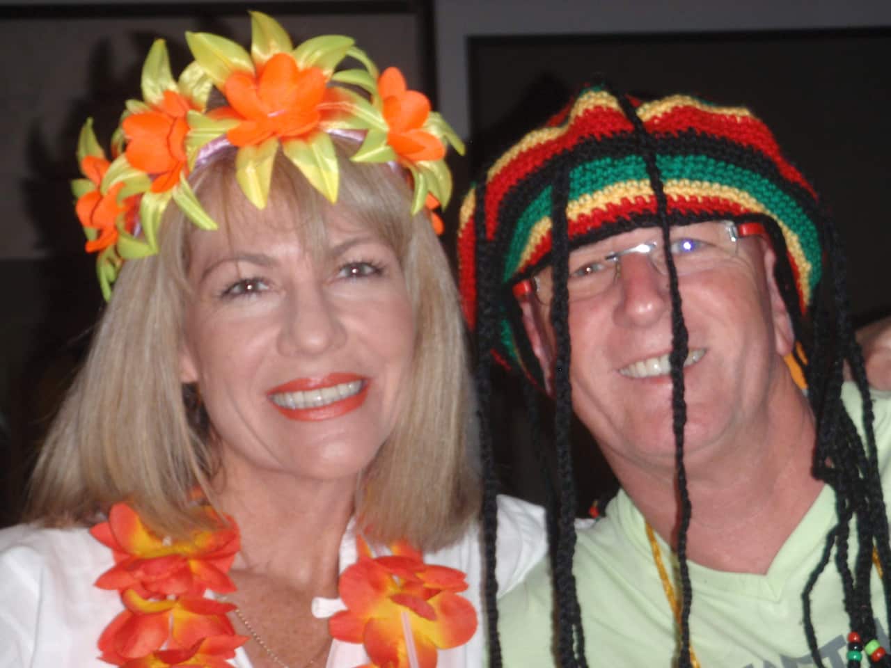 Greg and Janet Kelly dementia party