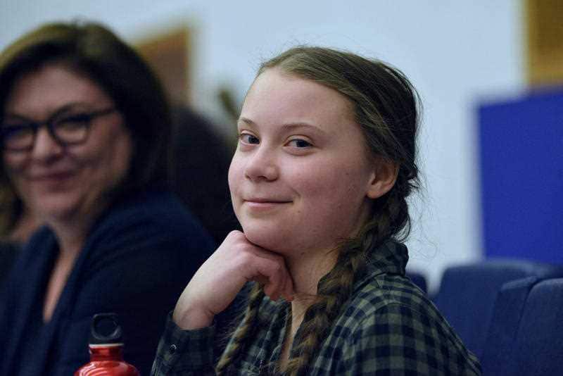 Faced with the climatic emergency, time is running out, the young Swede said.