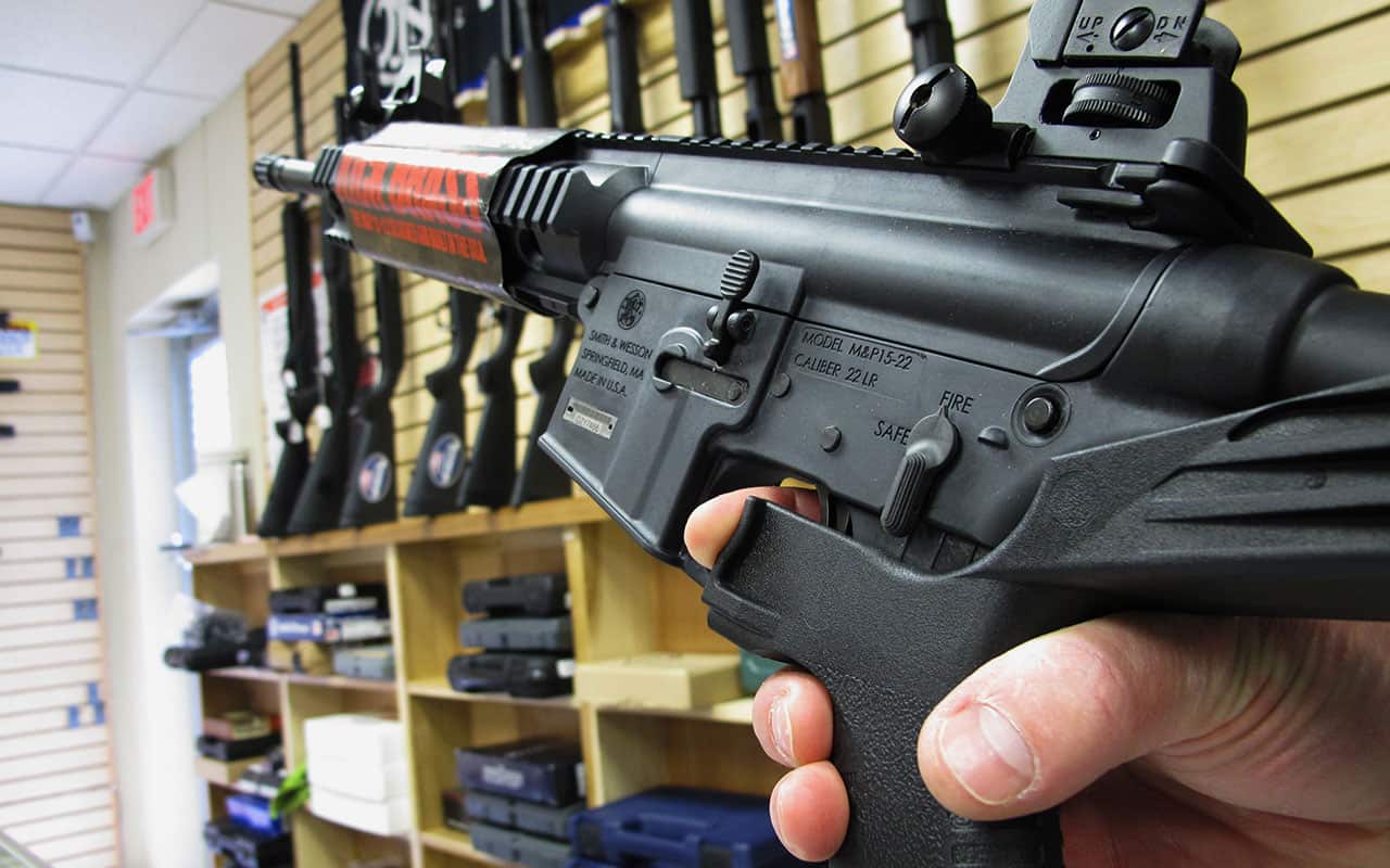 Gun control in the US is a heated issue. 