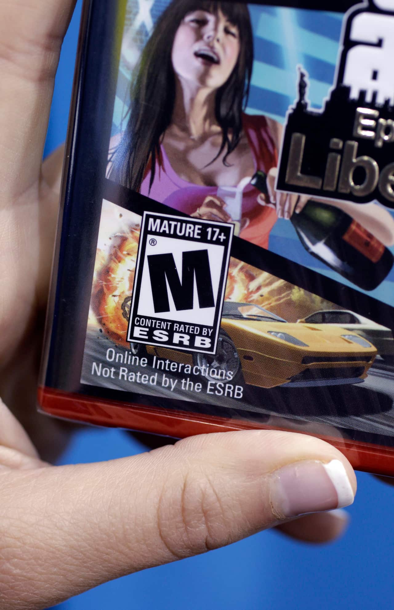 ‘Violent video games do not contribute to mass shootings’: The cover of the 2011 version of Grand Theft Auto, which was frequently accused of being too violent.