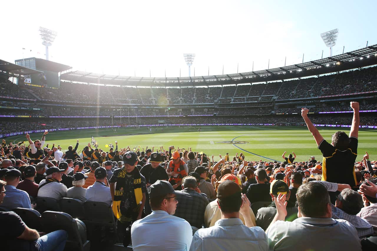 Richmond have beaten GWS by 89 points in the AFL grand final at the MCG.